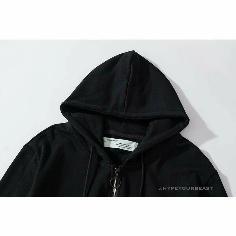 HypeYourBeast Hoodies & Jackets Off White Hoodie Black Sail 2 HypeYourBeast Hoodies & Jackets Off White Hoodie Black Sail