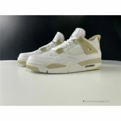 HypeYourBeast Air Jordan 4 White Gold