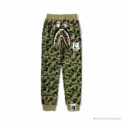 Hypeyourbeast BAPE Chinese Style Ink Camouflage 10th Anniversary Limited Pants 'GREEN'
