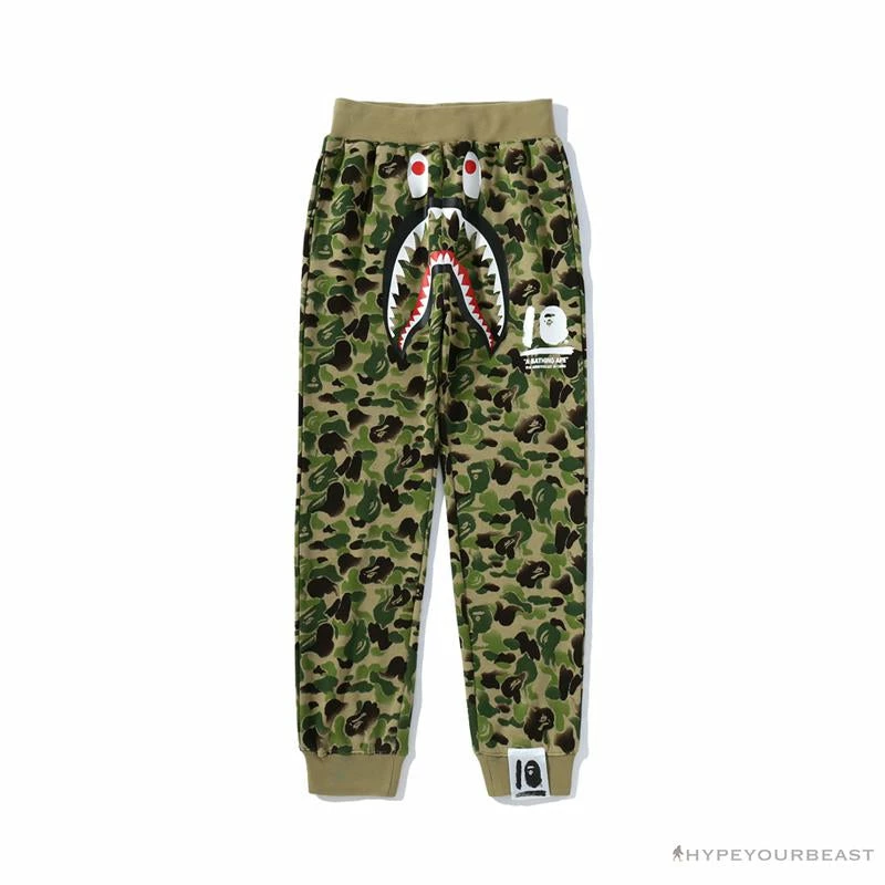 Hypeyourbeast BAPE Chinese Style Ink Camouflage 10th Anniversary Limited Pants 'GREEN' 1 Hypeyourbeast BAPE Chinese Style Ink Camouflage 10th Anniversary Limited Pants 'GREEN'