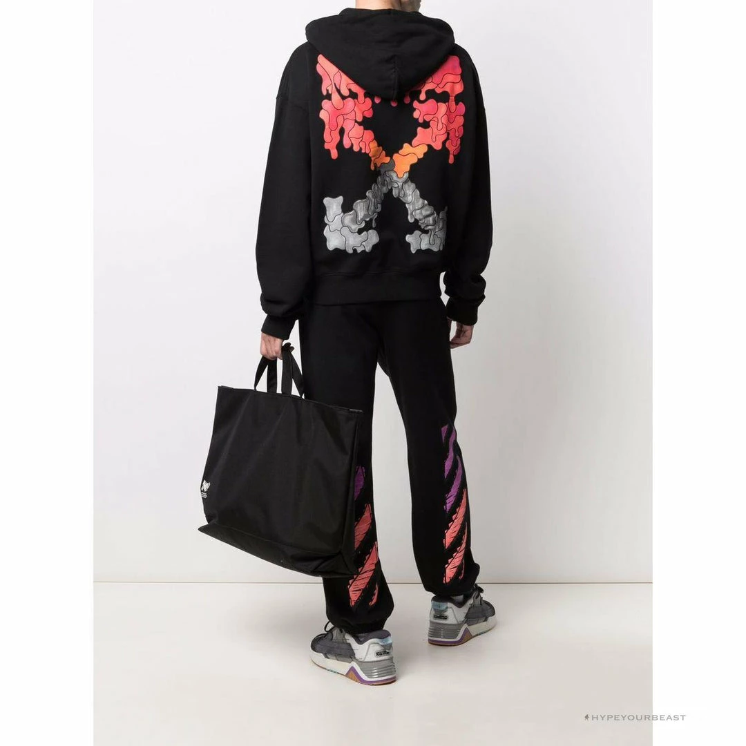 HypeYourBeast Off White Hoodie Black RED 15 HypeYourBeast Off White Hoodie Black RED