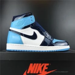 Hypeyourbeast Air Jordan 1 Retro High UNC Patent