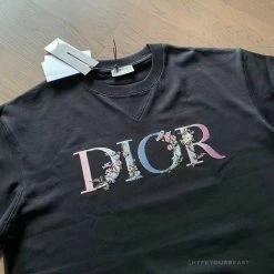 Hypeyourbeast Dior Tee Shirt Black T-Shirts