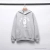 Hypeyourbeast Clothes BAPE X Bathing Ape Head Hoodie 'GREY'