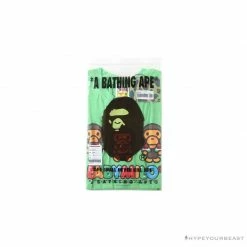 Hypeyourbeast Clothes BAPE Baby Milo Watermelon Little Monkey Tee Shirt 'GREEN'