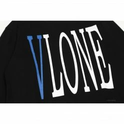 HypeYourBeast Shirts Vlone Blue Shirt - Black