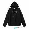 HypeYourBeast Hoodies & Jackets Off-White Green Hoodie - Black