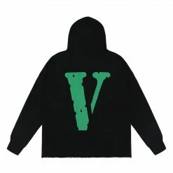 HypeYourBeast Hoodies & Jackets Vlone Green And Black Friends Hoodie