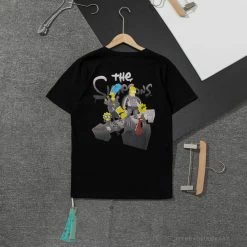 Hypeyourbeast OFF-WHITE The Simpson Tee Shirt'BLACK'