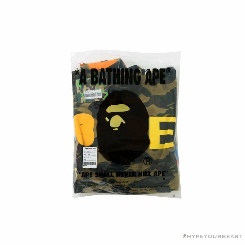 Hypeyourbeast BAPE X Readymade Tiger Head Foam Camouflage Hoodie 'GREEN' Clothes 4 Hypeyourbeast BAPE X Readymade Tiger Head Foam Camouflage Hoodie 'GREEN' Clothes