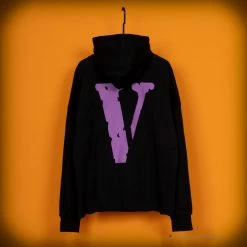 HypeYourBeast Hoodies & Jackets Vlone Purple Black Hoodie 14 HypeYourBeast Hoodies & Jackets Vlone Purple Black Hoodie