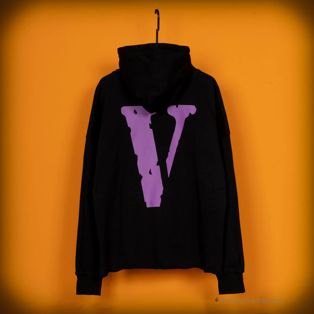HypeYourBeast Hoodies & Jackets Vlone Purple Black Hoodie 6 HypeYourBeast Hoodies & Jackets Vlone Purple Black Hoodie