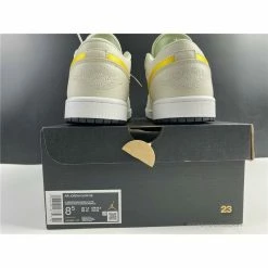 Hypeyourbeast Air Jordan 1 Low 'Palm Tree Beige Yellow'