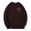 Hypeyourbeast BAPE APES TOGETHER English Alphabet Ape Head Long Sleeve Shirt 'WINE RED' Clothes