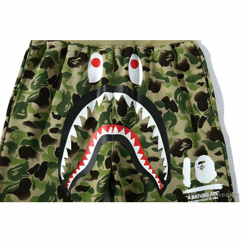 Hypeyourbeast BAPE Chinese Style Ink Camouflage 10th Anniversary Limited Pants 'GREEN' 4 Hypeyourbeast BAPE Chinese Style Ink Camouflage 10th Anniversary Limited Pants 'GREEN'