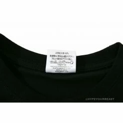 Hypeyourbeast BAPE Blue Ape Head Green Storm Tee Shirt 'BLACK' Clothes