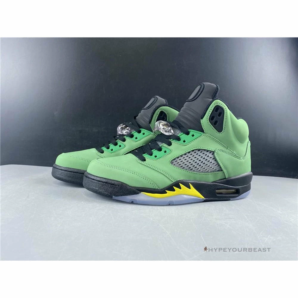 Hypeyourbeast Air Jordan 5 Retro Oregon Ducks 2 Hypeyourbeast Air Jordan 5 Retro Oregon Ducks