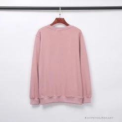 Hypeyourbeast BAPE Classic Ape Head Embroidered Long Sleeve Shirt 'PINK' Clothes