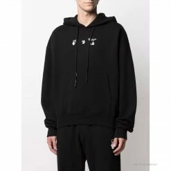 HypeYourBeast Off White Hoodie Black RED 28 HypeYourBeast Off White Hoodie Black RED