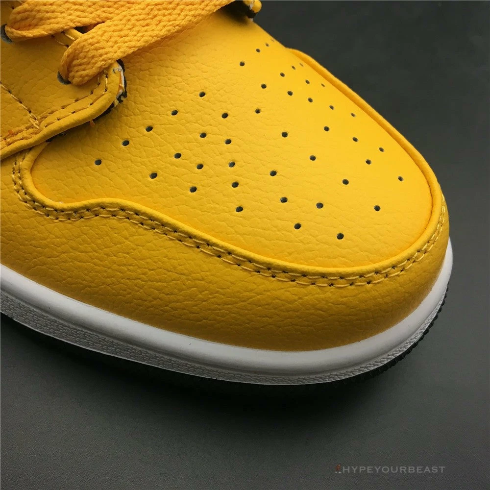 Hypeyourbeast Air Jordan 1 Mid Taxi Yellow 4 Hypeyourbeast Air Jordan 1 Mid Taxi Yellow