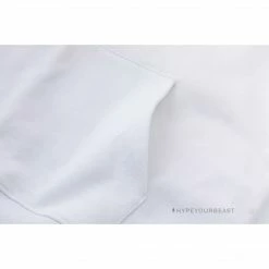 HypeYourBeast Off White Hoodie Jabba Flower - White Hoodies & Jackets