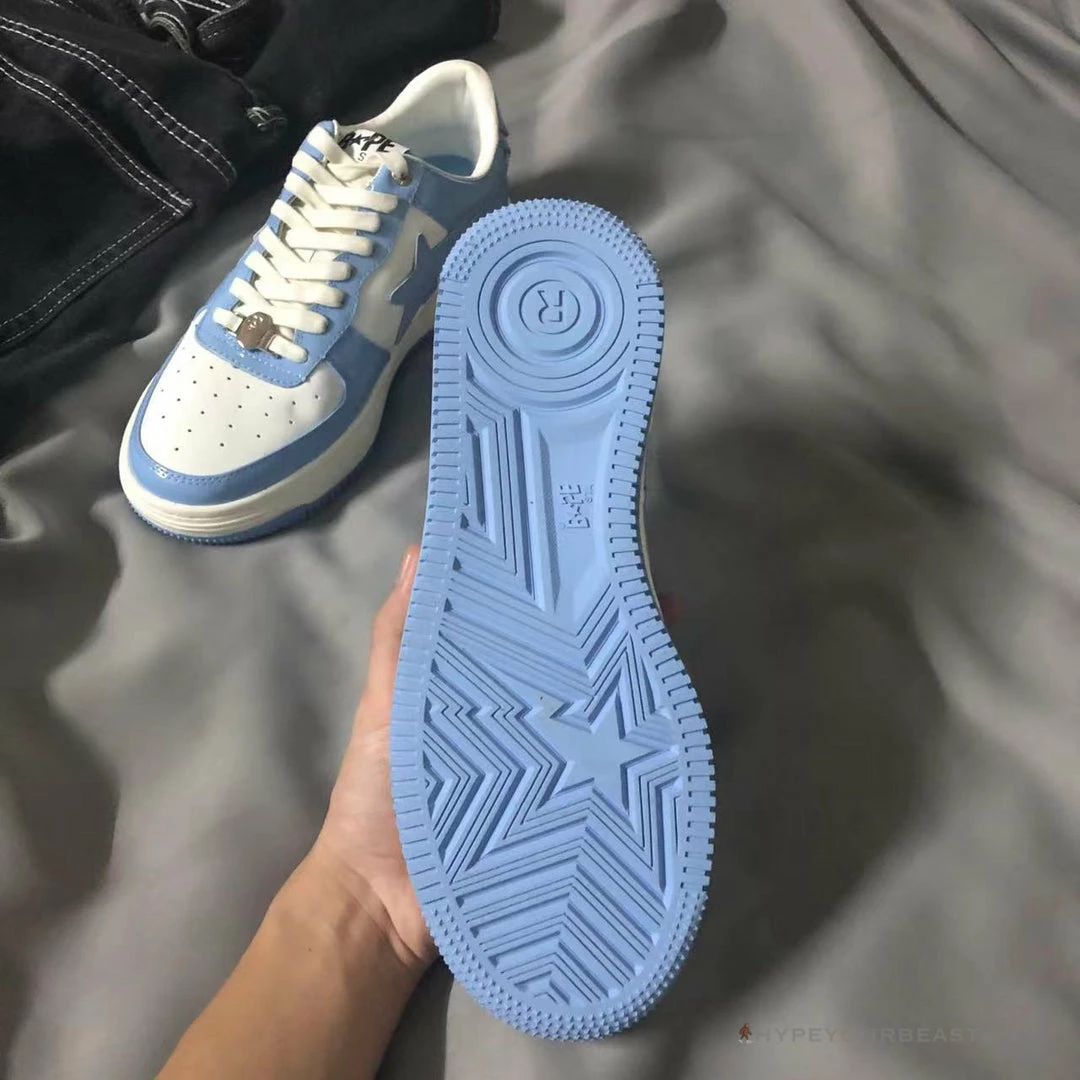 HypeYourBeast BAPE STA Low Top Sneakers Blue 9 HypeYourBeast BAPE STA Low Top Sneakers Blue