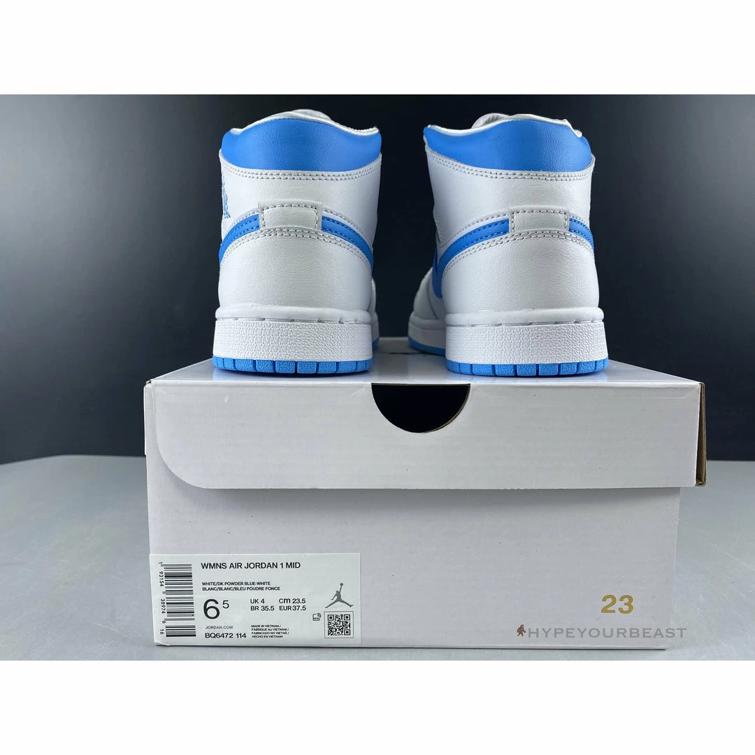 Hypeyourbeast Air Jordan 1 Mid Sail Light Blue 3 Hypeyourbeast Air Jordan 1 Mid Sail Light Blue