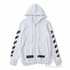 HypeYourBeast Hoodies & Jackets Off White Hoodie White & Black