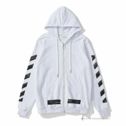 HypeYourBeast Off White Hoodie Seeing Things White Hoodies & Jackets