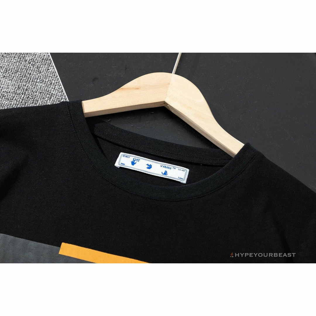 Hypeyourbeast T-Shirts OFF-WHITE Orange Hand Tee Shirt 'BLACK' 3 Hypeyourbeast T-Shirts OFF-WHITE Orange Hand Tee Shirt 'BLACK'