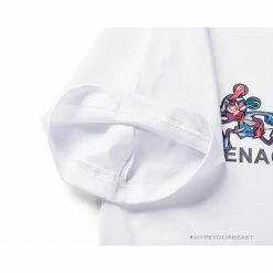 Hypeyourbeast T-Shirts OFF-WHITE Joint Running Mickey Mouse Arrow Tee Shirt 'WHITE'