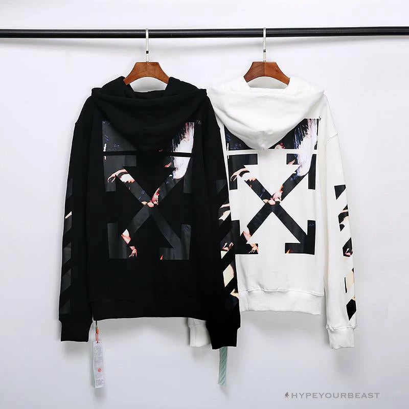 Hypeyourbeast OFF-WHITE Angel Jesus Religious Print Hoodie 'WHITE' 8 Hypeyourbeast OFF-WHITE Angel Jesus Religious Print Hoodie 'WHITE'