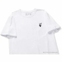 Hypeyourbeast OFF-WHITE Hand Shake Tee Shirt 'WHITE' T-Shirts 13 Hypeyourbeast OFF-WHITE Hand Shake Tee Shirt 'WHITE' T-Shirts