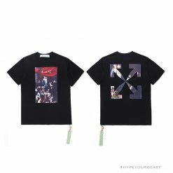 Hypeyourbeast OFF-WHITE Baroque Angel Religious Painting Tee Shirt 'BLACK' T-Shirts 25 Hypeyourbeast OFF-WHITE Baroque Angel Religious Painting Tee Shirt 'BLACK' T-Shirts