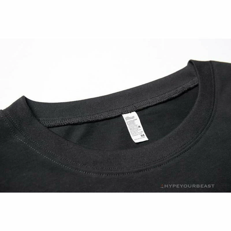 Hypeyourbeast OFF-WHITE Loose X Oversized Chest Tee Shirt 'BLACK' T-Shirts 3 Hypeyourbeast OFF-WHITE Loose X Oversized Chest Tee Shirt 'BLACK' T-Shirts