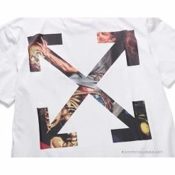 Hypeyourbeast OFF-WHITE Skull Tee Shirt 'WHITE'