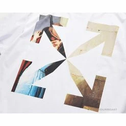 Hypeyourbeast T-Shirts OFF-WHITE The Kiss Tee Shirt 'WHITE'