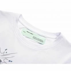 Hypeyourbeast OFF-WHITE Summer Tom And Jerry Print Tee Shirt 'WHITE' T-Shirts