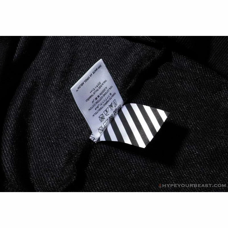Hypeyourbeast OFF-WHITE Classic Print Hoodie 'BLACK' Hoodies & Jackets 11 Hypeyourbeast OFF-WHITE Classic Print Hoodie 'BLACK' Hoodies & Jackets