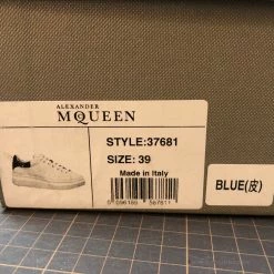 HypeYourBeast Alexander McQueen White / Navy 30 HypeYourBeast Alexander McQueen White / Navy