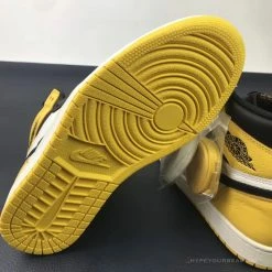 HypeYourBeast Air Jordan 1 High Yellow Toe Black White 18 HypeYourBeast Air Jordan 1 High Yellow Toe Black White