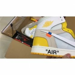 Hypeyourbeast Off-White X Air Jordan 1 High Canary Yellow