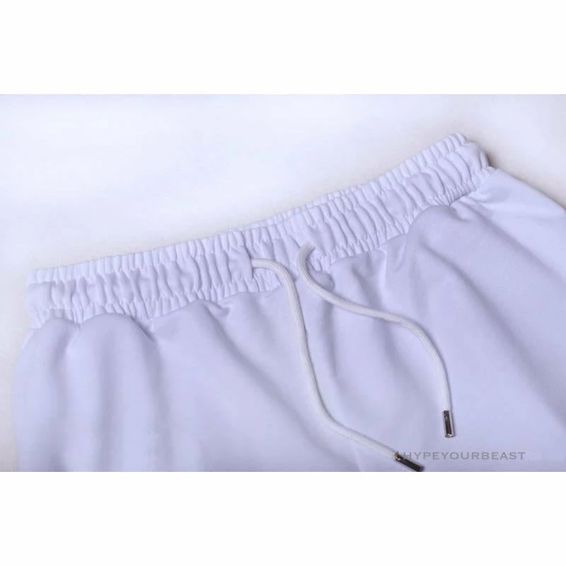 Hypeyourbeast OFF-WHITE 99 X Pink Arrow Shorts 'WHITE' Pants 3 Hypeyourbeast OFF-WHITE 99 X Pink Arrow Shorts 'WHITE' Pants