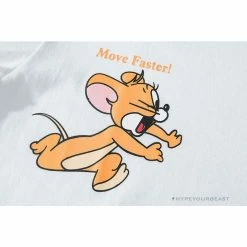 Hypeyourbeast T-Shirts OFF-WHITE Jerry Move Faster Tee Shirt 'WHITE' 18 Hypeyourbeast T-Shirts OFF-WHITE Jerry Move Faster Tee Shirt 'WHITE'