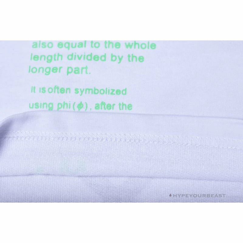 Hypeyourbeast OFF-WHITE Golden Ratio Shorts 'WHITE' 15 Hypeyourbeast OFF-WHITE Golden Ratio Shorts 'WHITE'