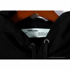 Hypeyourbeast Hoodies & Jackets OFF-WHITE Green Arrow Hoodie 'BLACK'