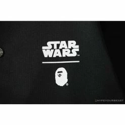 Hypeyourbeast Clothes BAPE X Star Wars Collaboration Windbreaker Jacket 'BLACK'