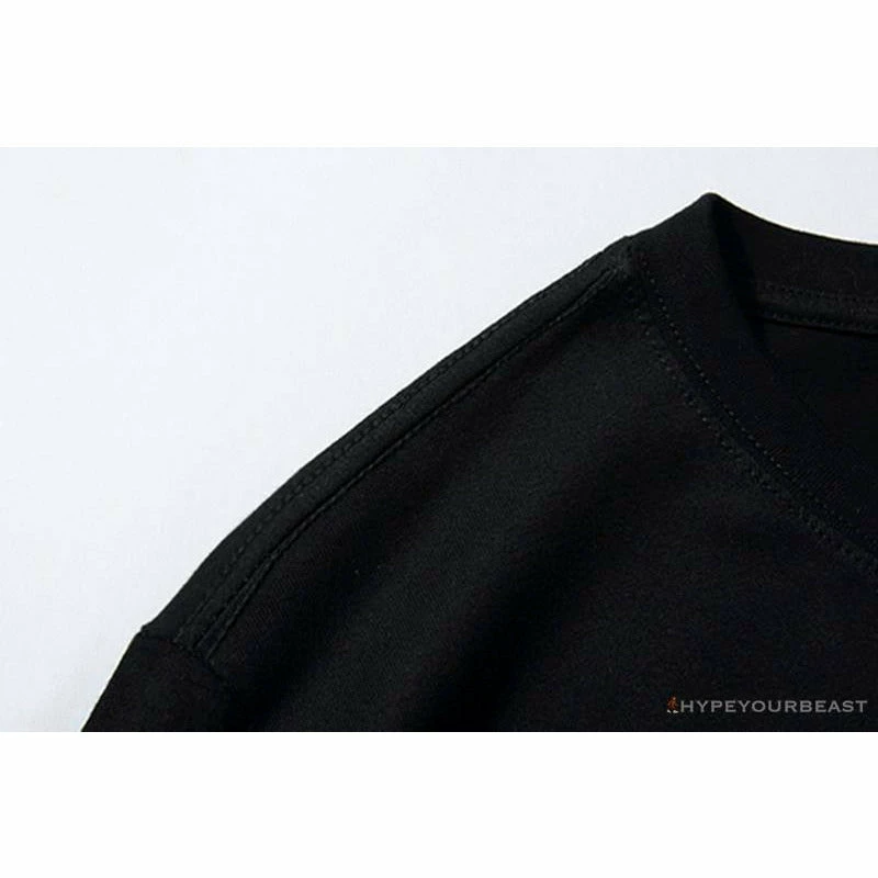 Hypeyourbeast Clothes BAPE Luminous Spots Camouflage Great Ape Man Black Head Cotton Short Sleeve Tee Shirt 'BLACK' 8 Hypeyourbeast Clothes BAPE Luminous Spots Camouflage Great Ape Man Black Head Cotton Short Sleeve Tee Shirt 'BLACK'