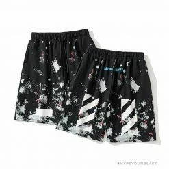 Hypeyourbeast Pants OFF-WHITE Hot Starry Sky Fireworks Shorts 'BLACK' 22 Hypeyourbeast Pants OFF-WHITE Hot Starry Sky Fireworks Shorts 'BLACK'