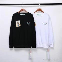 Hypeyourbeast Shirts OFF-WHITE The Kiss Long Sleeve Shirt 'BLACK' 15 Hypeyourbeast Shirts OFF-WHITE The Kiss Long Sleeve Shirt 'BLACK'
